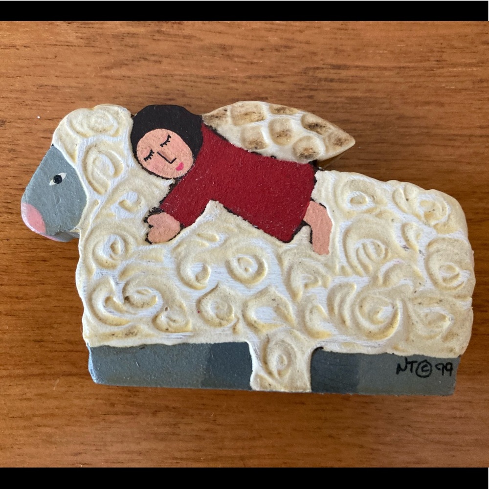 Nancy Thomas Folk Art Pin